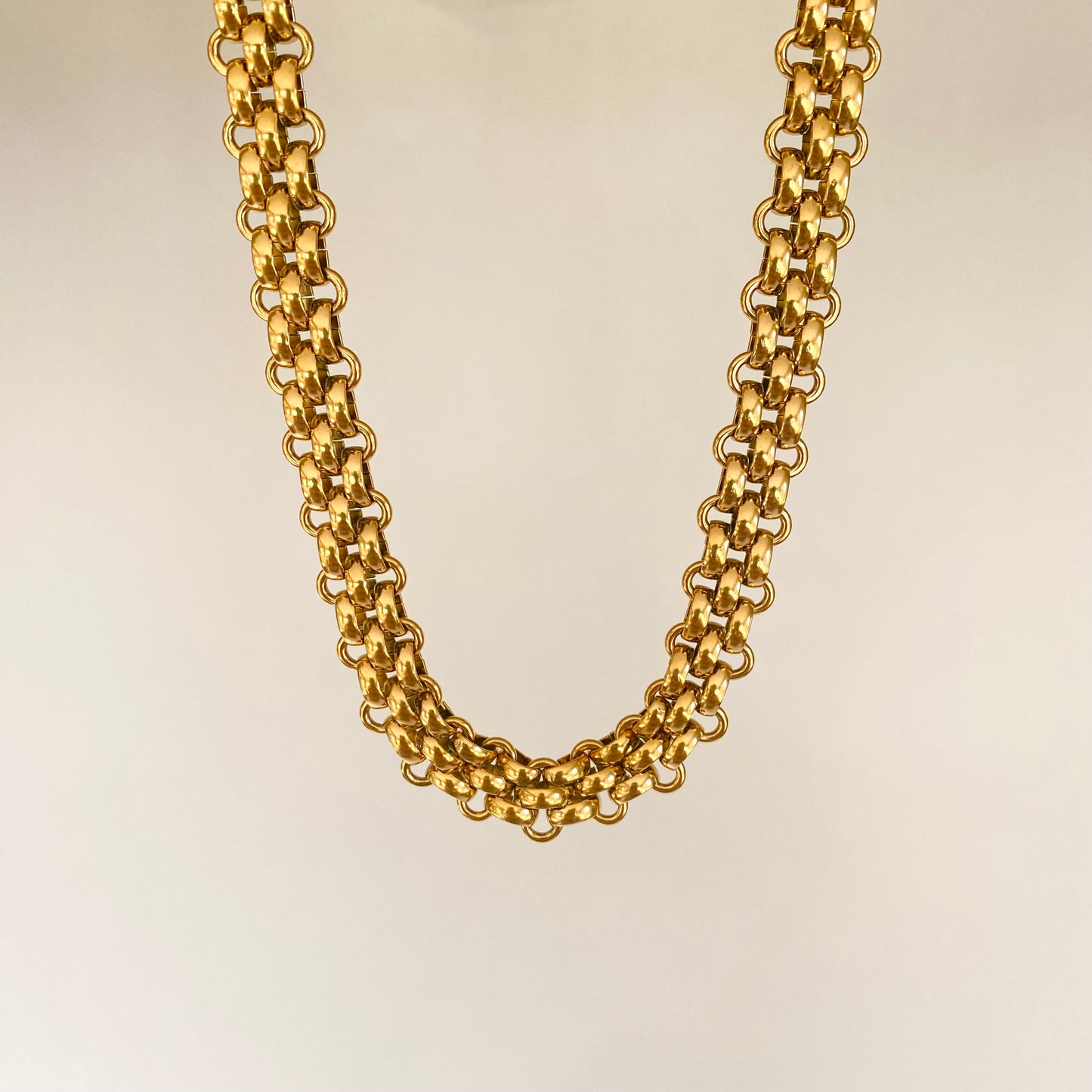 Layla Wide Rolo Necklace