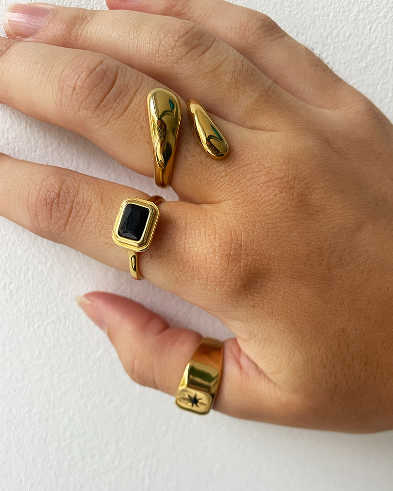 Rylee Wrap Gold Resizable Ring