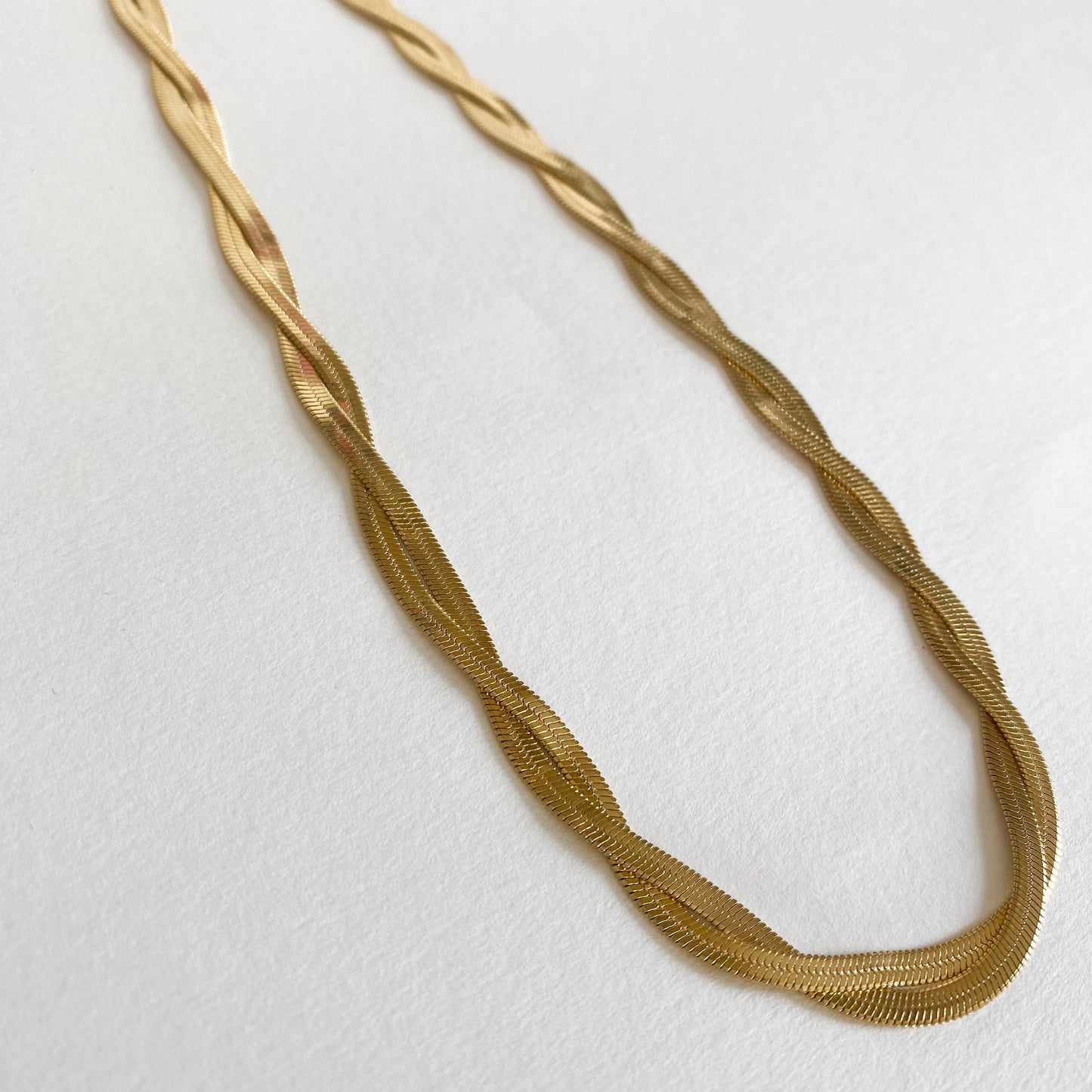 Arabella Snake Twist Necklace