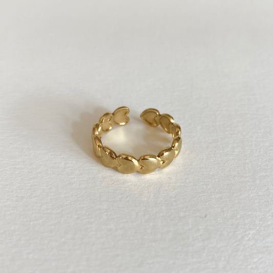 Penny Heart Resizable Ring